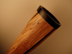 wooden didgeridoo bell
