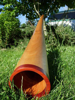 wooden didgeridoo