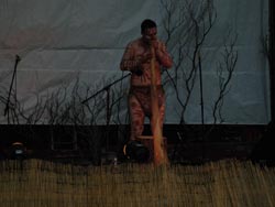 wooden didgeridoo