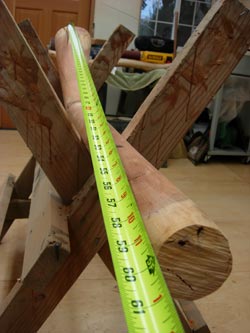 making an wooden didgeridoo