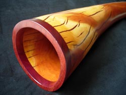wood didgeridoo 