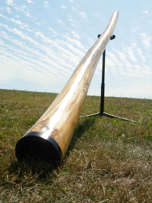 spalted birch didgeridoo