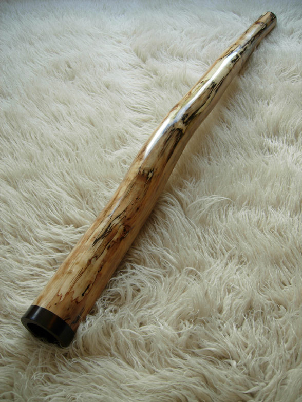 spalted birch didgeridoo